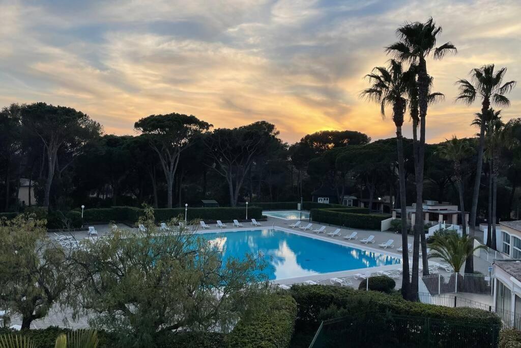 Bel Appartement Vue Sur Piscine 1 Chambre Fermee Et 1 Espace Cabine Saint-Raphaël Exteriér fotografie