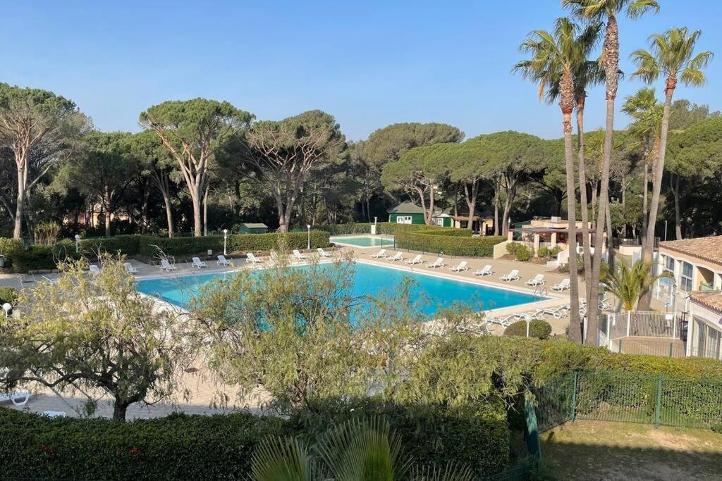Bel Appartement Vue Sur Piscine 1 Chambre Fermee Et 1 Espace Cabine Saint-Raphaël Exteriér fotografie